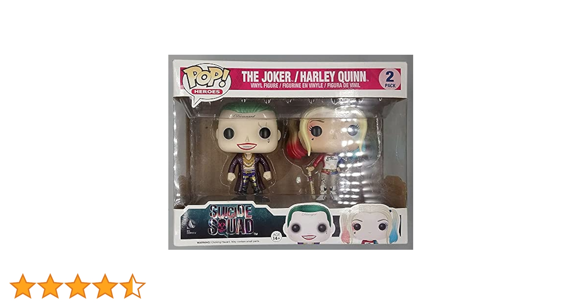 Funko - Figurine DC Heroes Suicide Squad - Joker & Harley